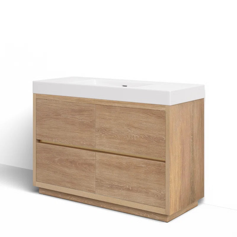 Beira 48'' Single Bathroom Vanity with Top