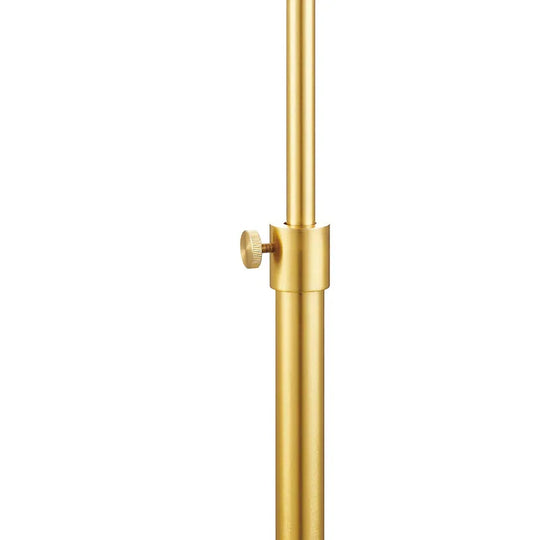 63.5" Standard Adjustable Floor Lamp with Fabric Linen Shade