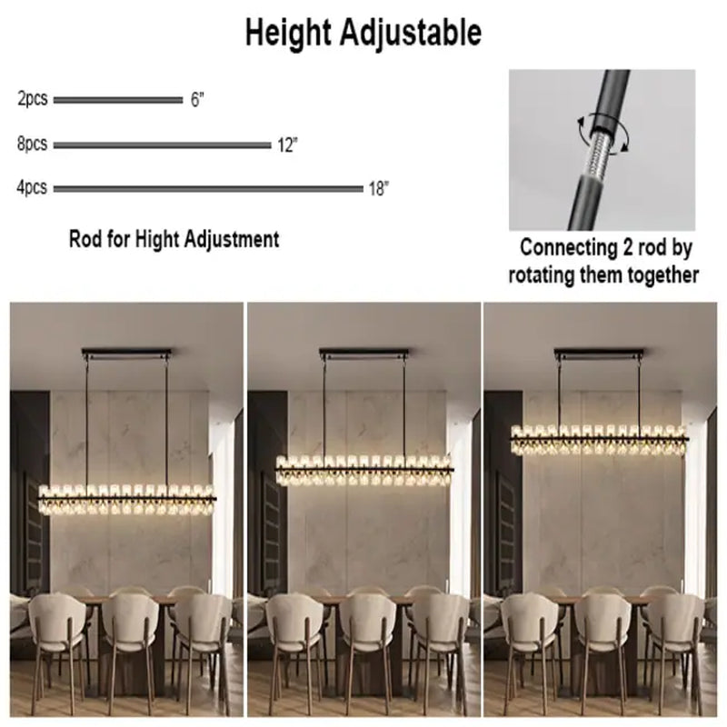 Wagon Wheel Chandelier with Crystal Shade