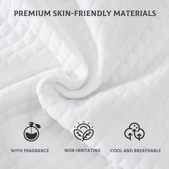 2-Pack Memory Foam Pillow, Cooling & Soft