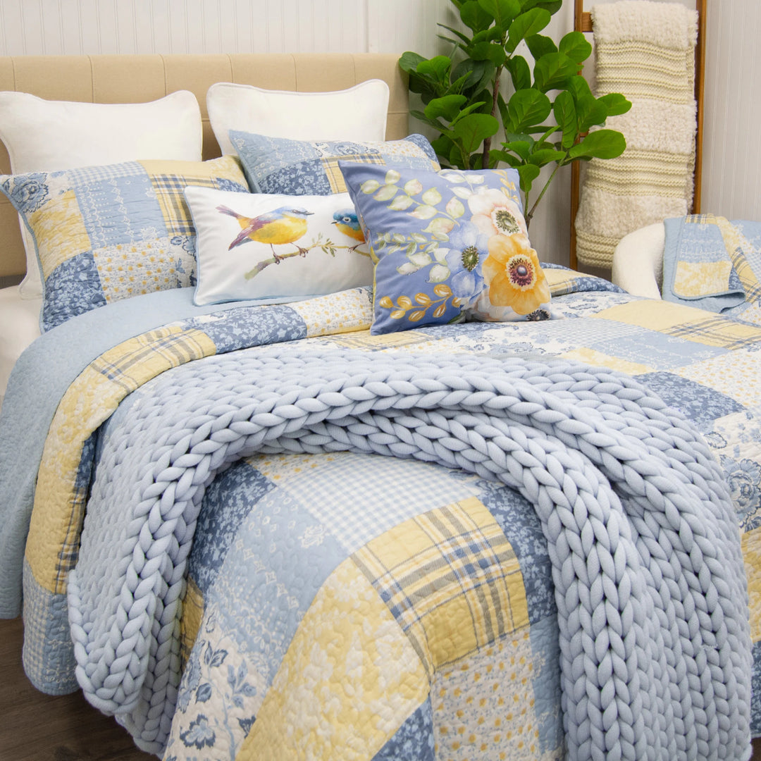 Spring Flowers Cotton Quilt Collection