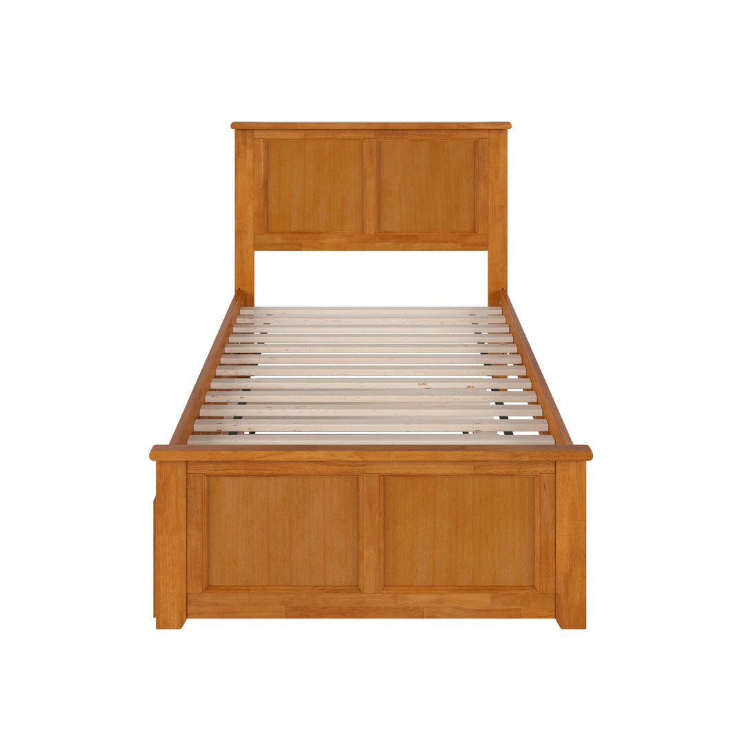 Madison Platform Bed with Matching Footboard & Trundle