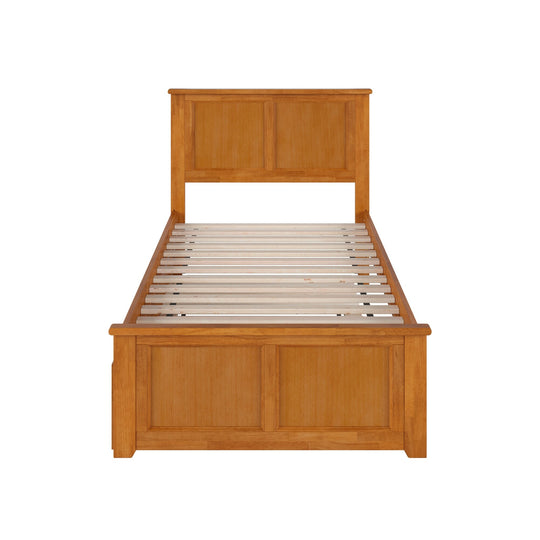 Madison Platform Bed with Matching Footboard & Trundle