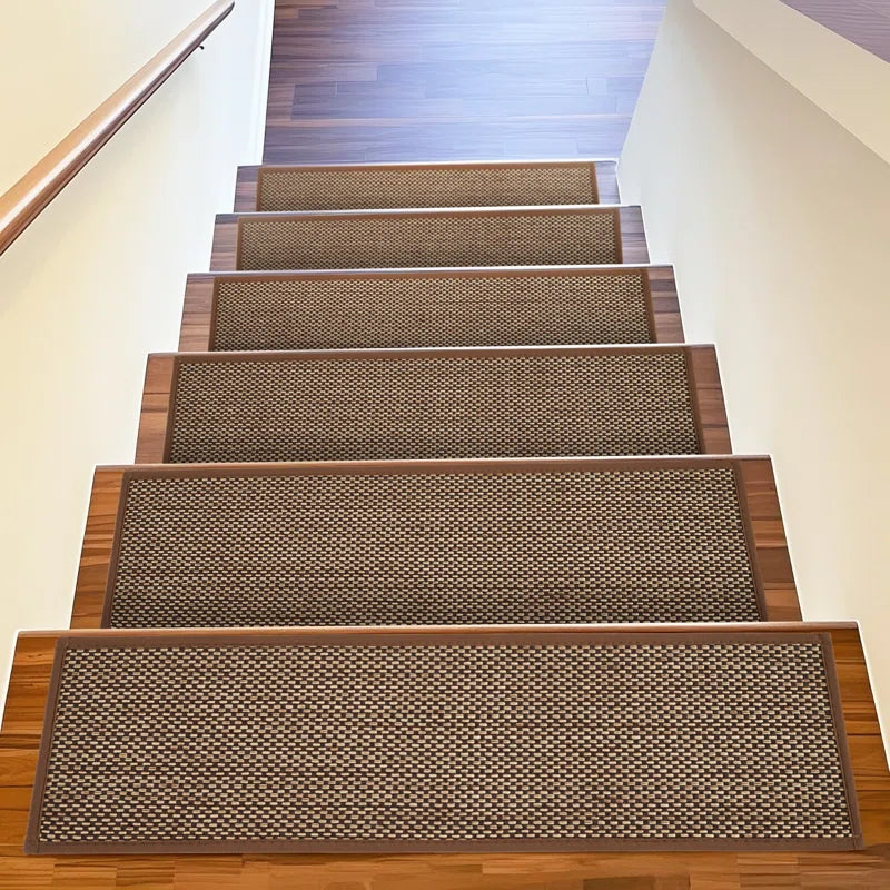 Non-Slip Carpet Stair Treads Indoor Rubber Rugs