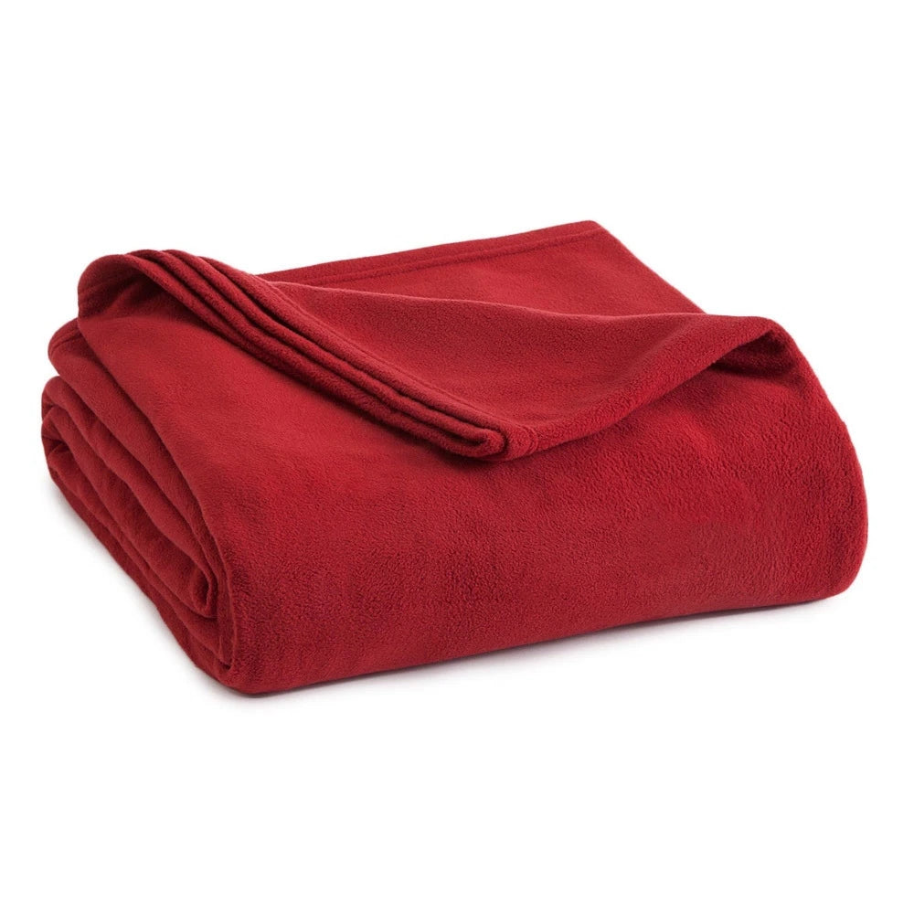 Microfleece Blanket Soft, Lightweight, Plush All-Season Throw