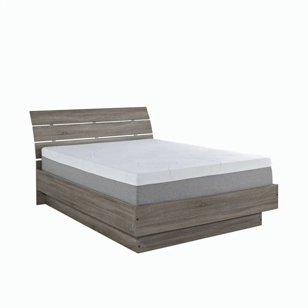 14-Inch Gel Memory Foam Choose Your Comfort Mattress - White