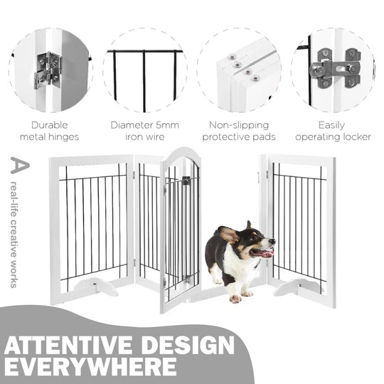 Johansson Free Standing Pet Gate