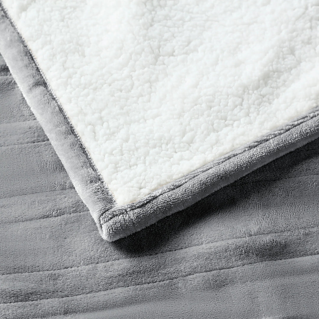 Flannel Electric Heated Blanket with Controller