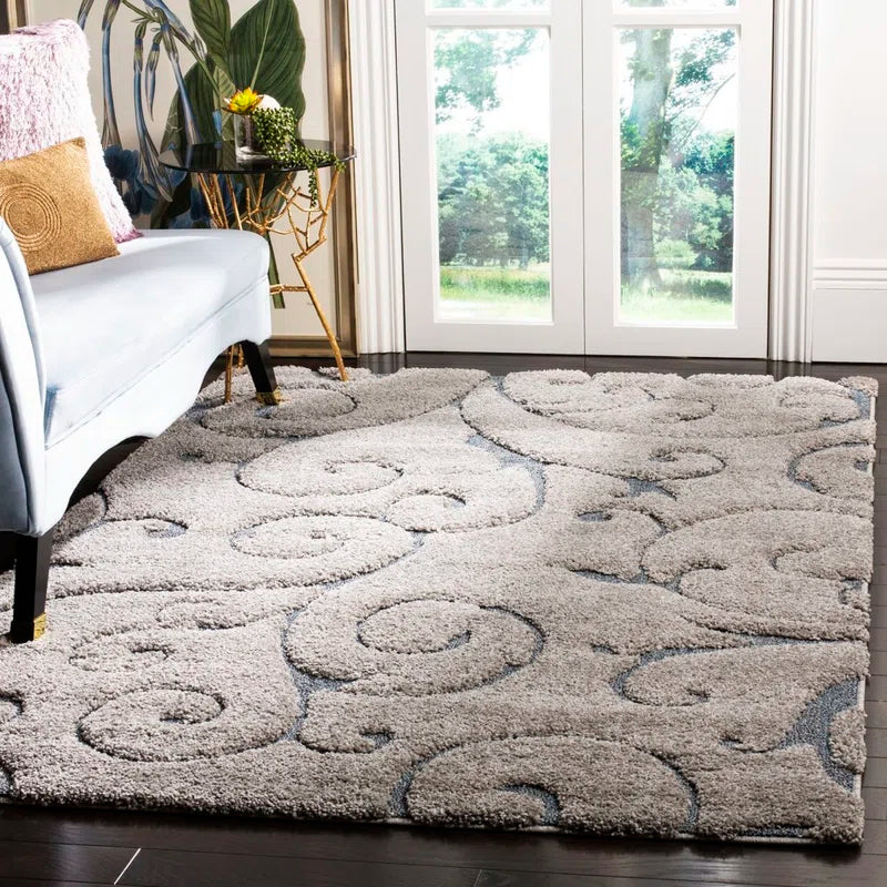 Chaffin Shag Performance Floral Rug