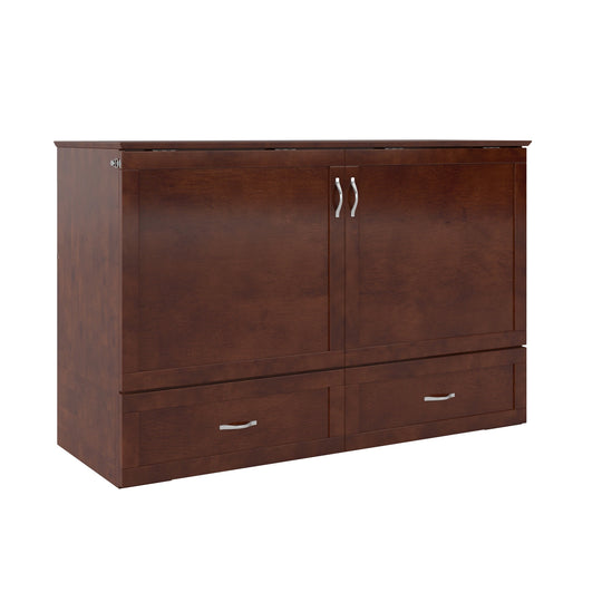 Hamilton Murphy Bed Chest with Mattress and Storage Drawer