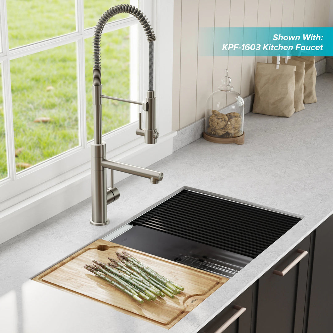 Kore Workstation Undermount Stainless Steel Kitchen Sink