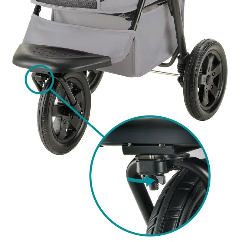 Easy Collapsible Jogging Pet Stroller