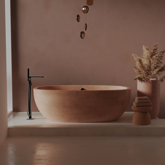 Avalon Nativestone Freestanding Soaking Tub