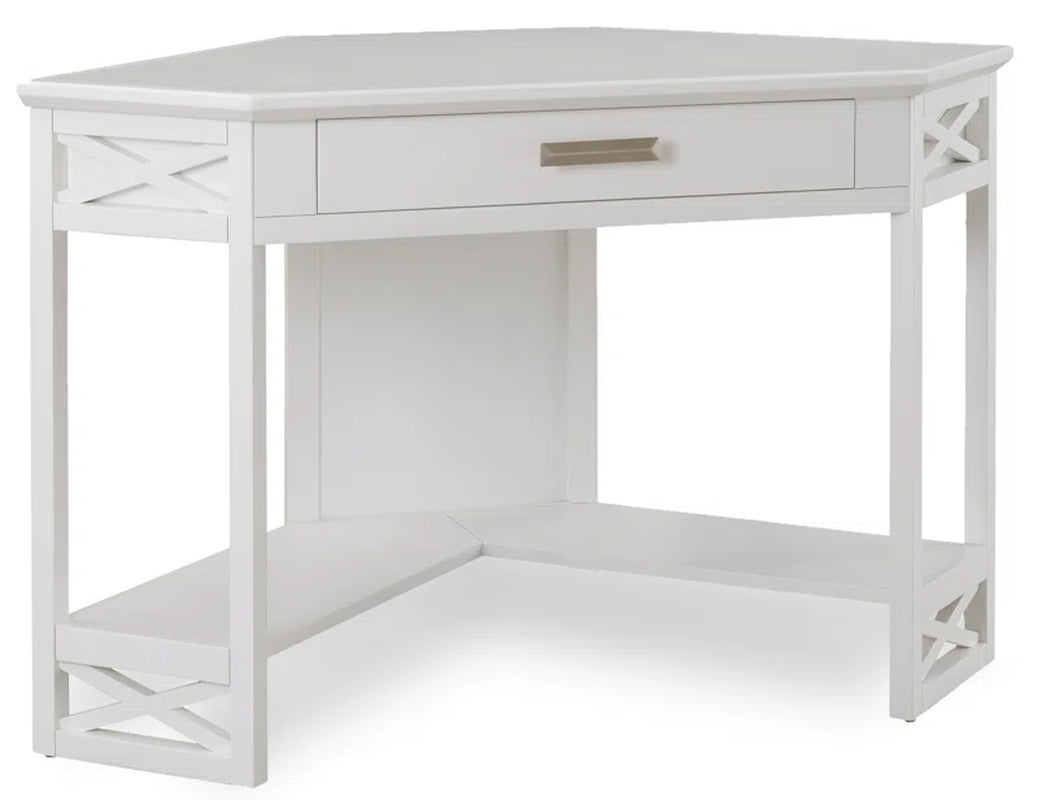 Moorton Corner Computer Desk Made with Solid Wood
