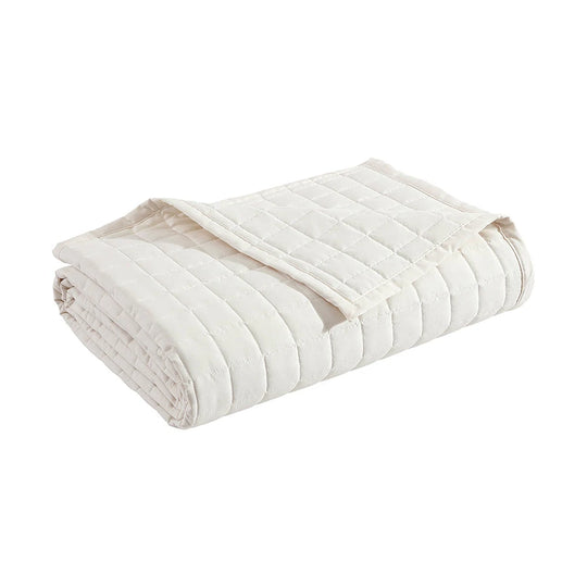 Lux Ultra-Soft Lightweight California Square Quilt