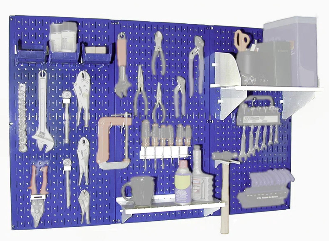 Pegboard Standard Tool Storage 32" H X 48" W Kit