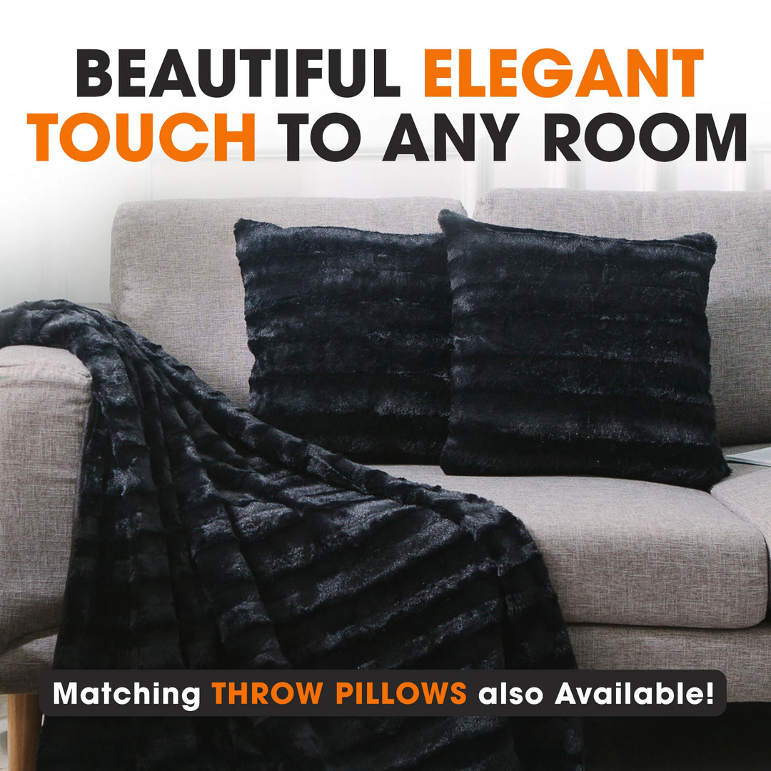 40 X 50 Ultra Soft Faux Fur Throw Blanket