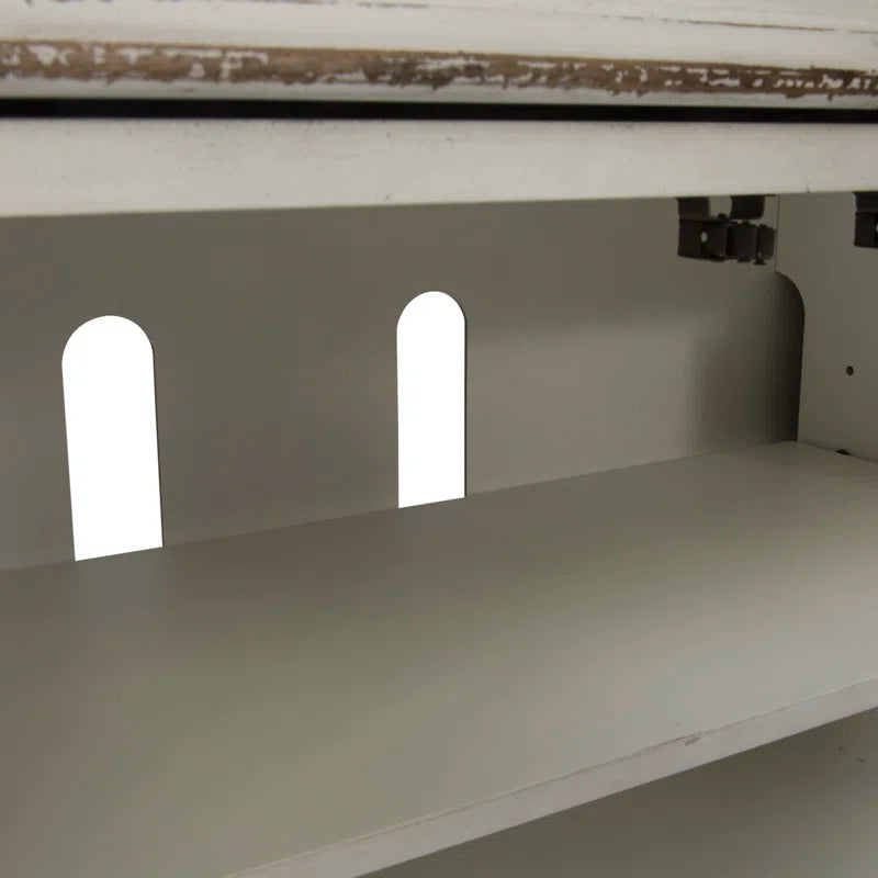Colchester Entertainment Center for Tvs up to 80" - Antique White
