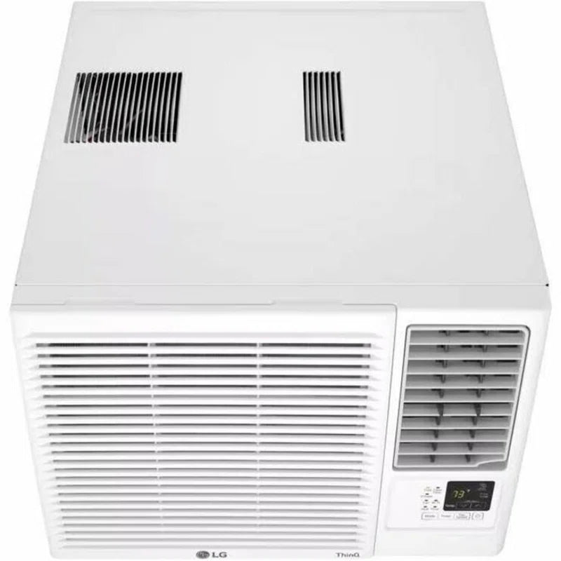 115-Volt Window Air Conditioner with Cool, Heat and Wi-Fi Control in White