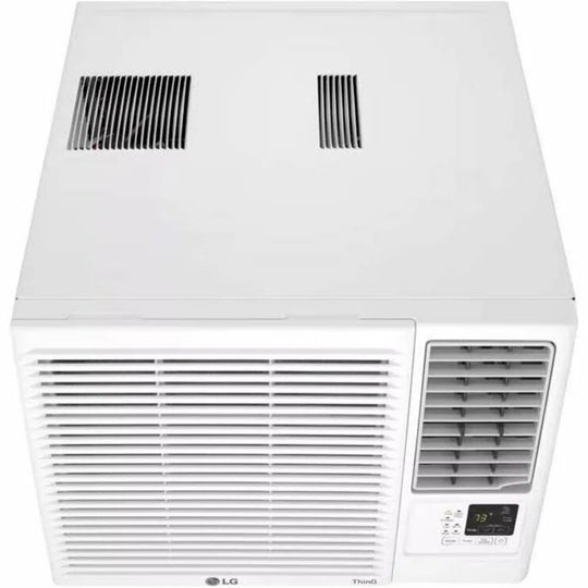 115-Volt Window Air Conditioner with Cool, Heat and Wi-Fi Control in White