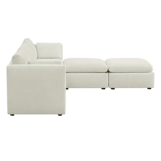Mia Oversized Modular Sectional Fabric Sofa