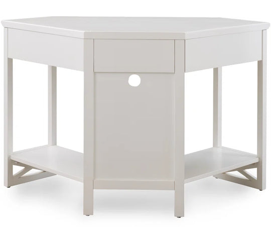 Moorton Corner Computer Desk Made with Solid Wood