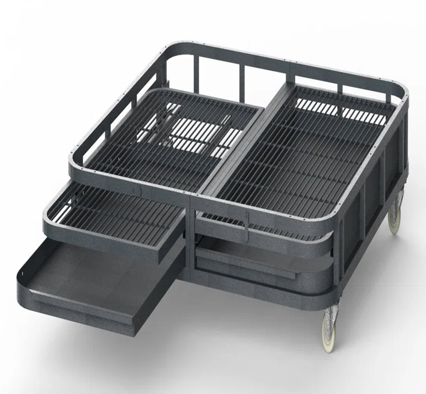 Walk-In Aviary Base for 62”X62” Aviary- Base Only & Does Not Include Aviary