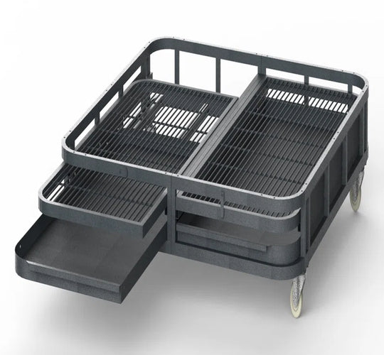Walk-In Aviary Base for 62”X62” Aviary- Base Only & Does Not Include Aviary