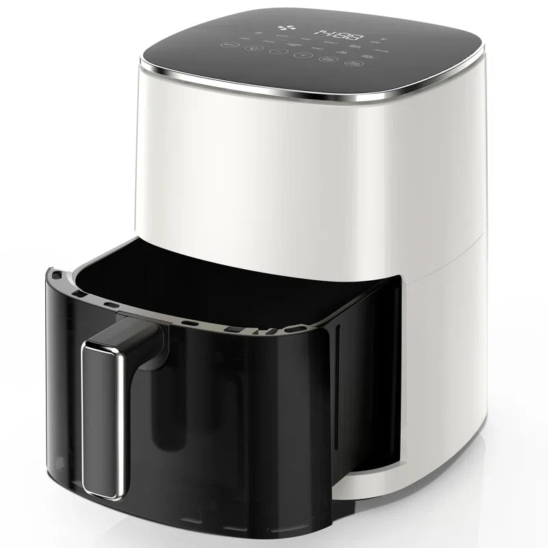 Air Fryer, 6-Quart with Viewing Window, 12-In-1 Functions - Air Fry, Roast, Reheat, Dehydrate, Bake, Steam