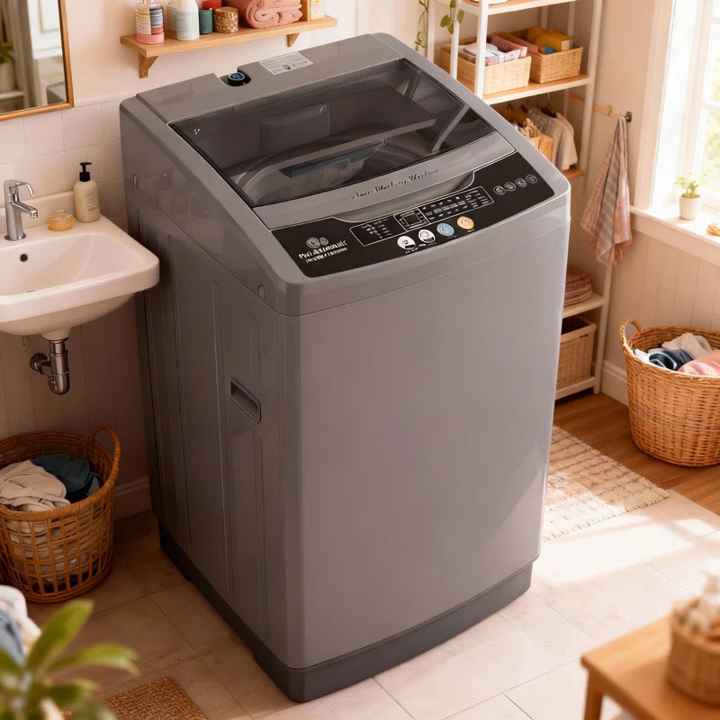 20 Lb Capacity Portable Washing Machine with Turbo Wash Technology - 2-In-1 Washer & Spin Dryer Combo