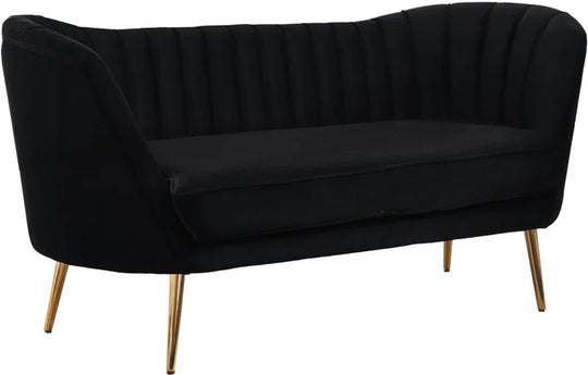 Tiberius 65'' Velvet Loveseat