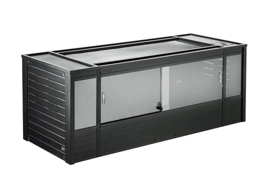 Cannock Medium Reptile Two Terrariums with Cabinet Stand Set