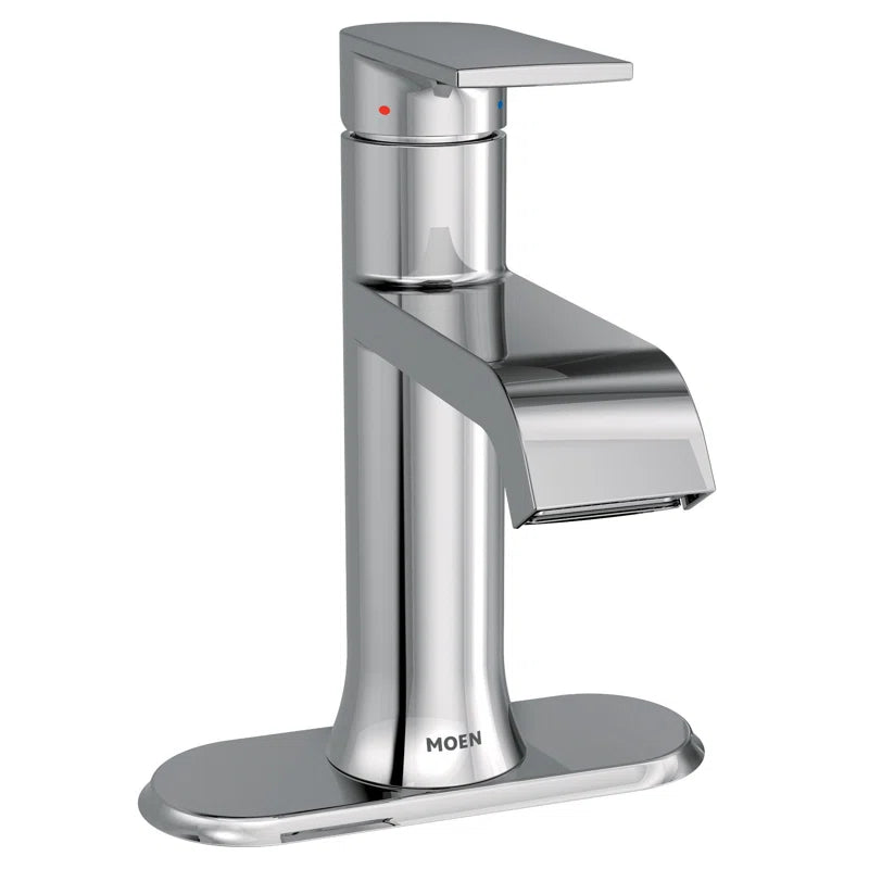 Genta LX Single Hole Bathroom Faucet with Drain Assembly
