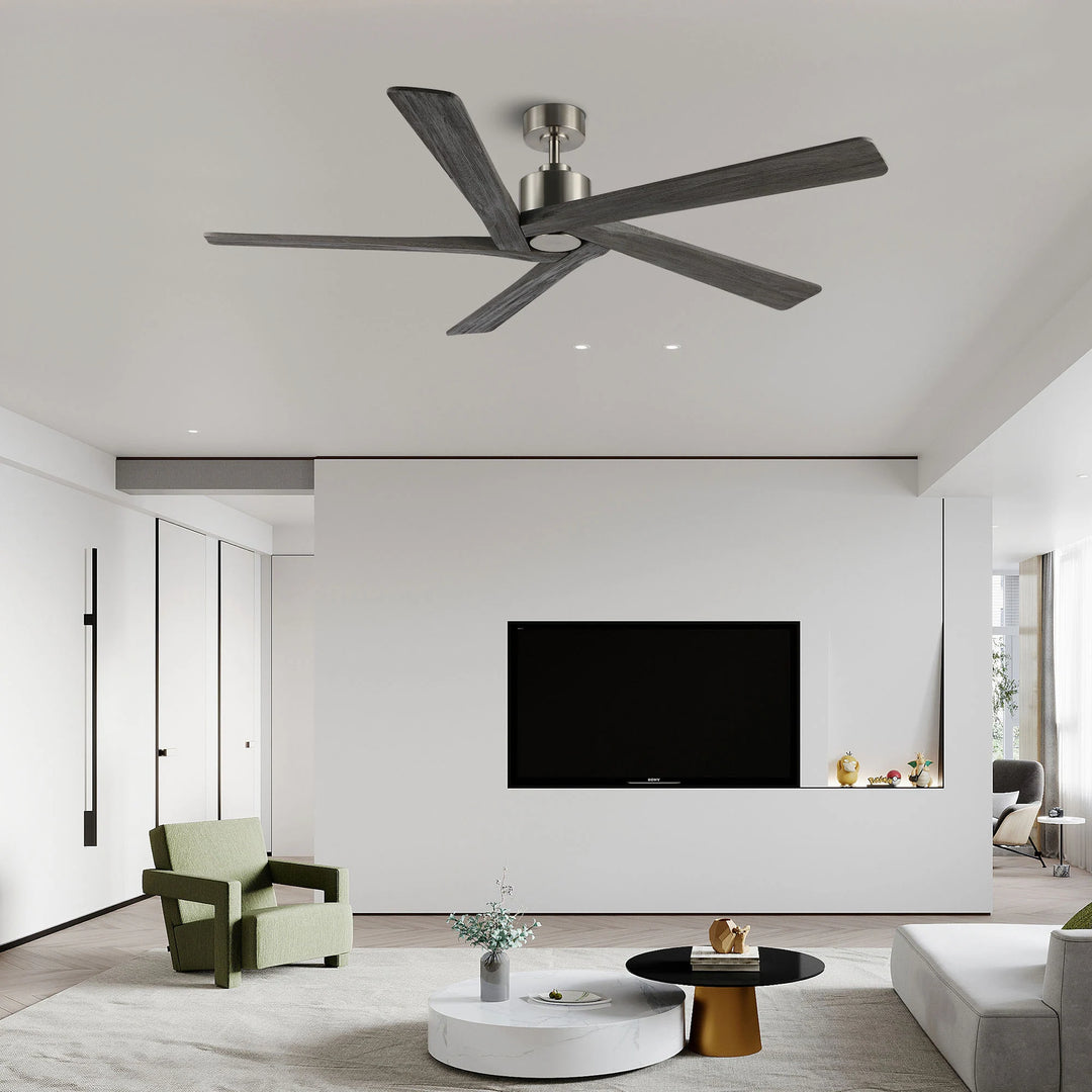 54 Inch DC Motor Indoor Ceiling Fan without Lights