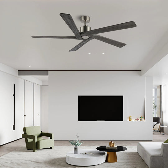 54 Inch DC Motor Indoor Ceiling Fan without Lights