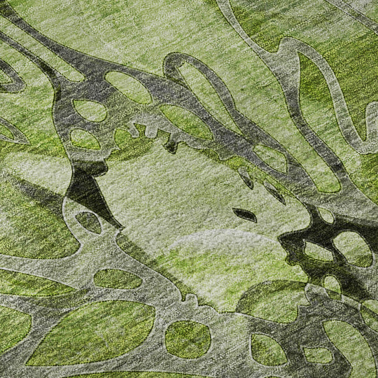 Premium Washable Super Soft Abstract Floral Mayfield Rug