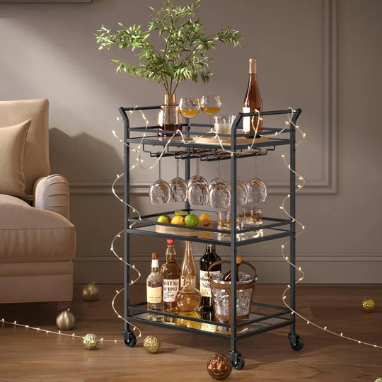 3-Tier Bar Cart