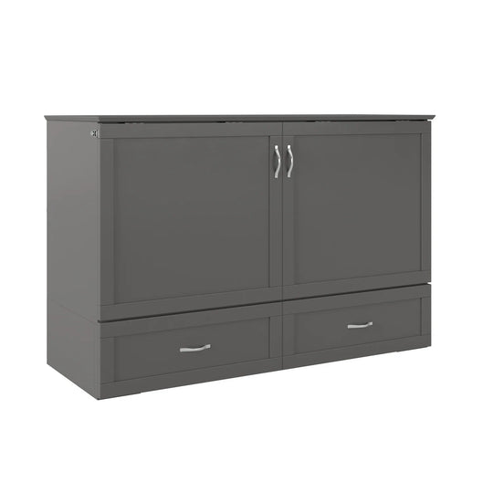 Hamilton Murphy Bed Chest with Mattress and Storage Drawer