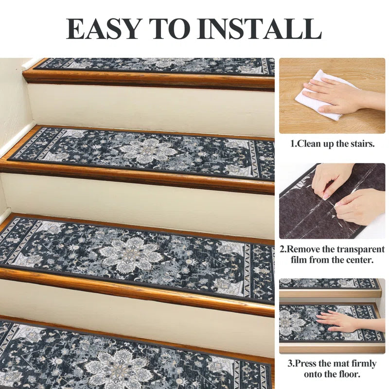 Non-Slip Indoor Stair Treads