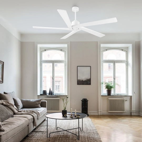 54 Inch DC Motor Indoor Ceiling Fan without Lights