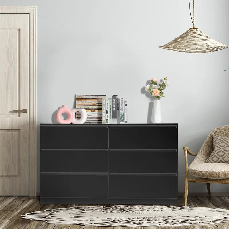 Charlan 6 Drawer 55" W Double Dresser